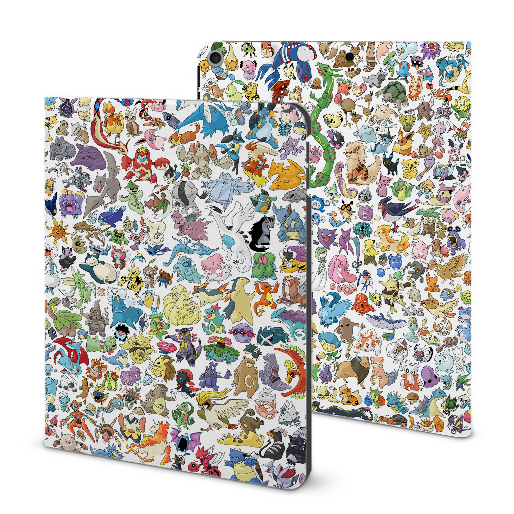 （画像用） ポケットモンスター Pokémon IPad ケース ブック型 PUレザー TPU 耐衝撃 軽量 薄型 ペン収納なし 全面保護 IPad 各モデル対応